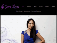Tablet Screenshot of jiseonmoon.com